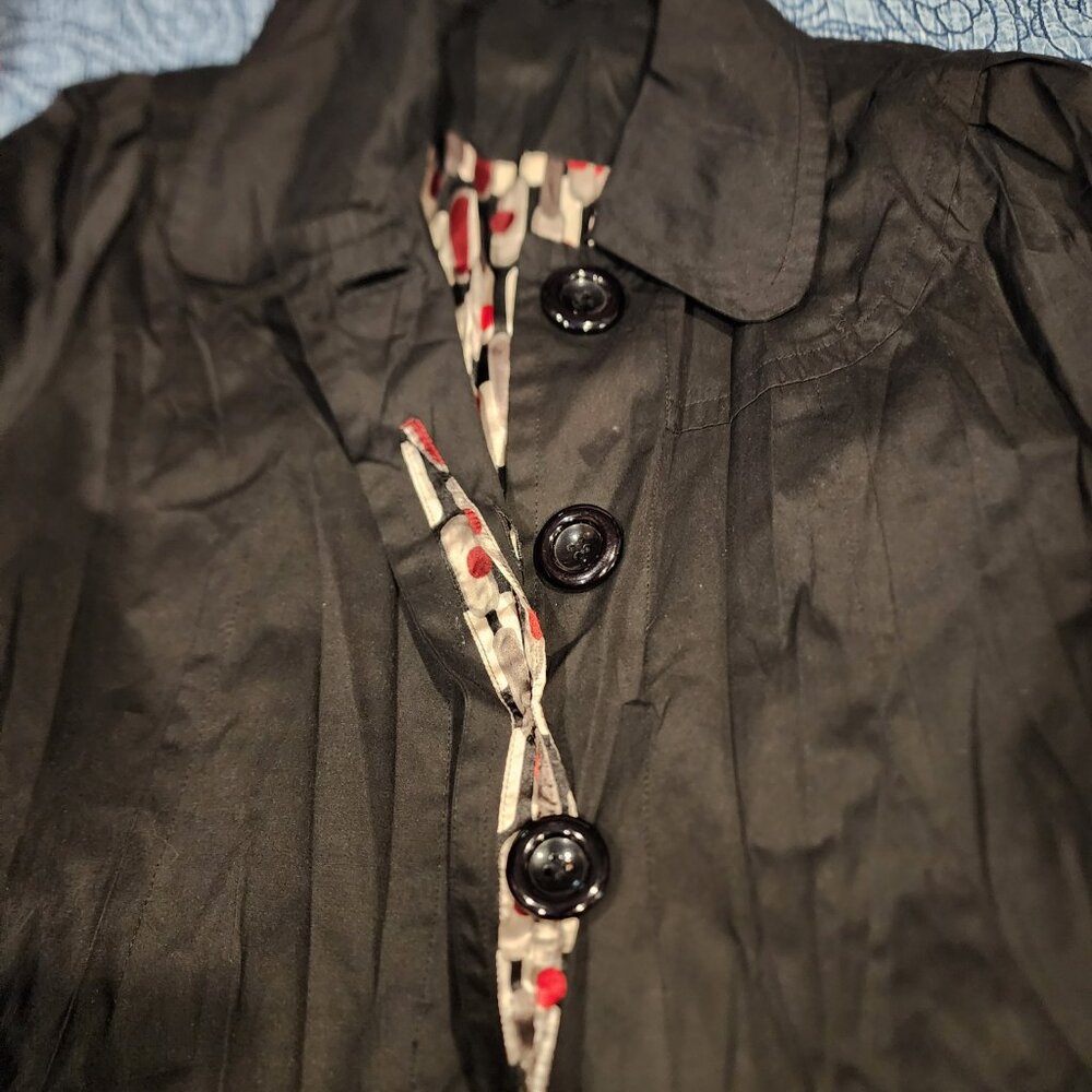 Black Ambition Trench Coat | Large - Picture 3 of 5